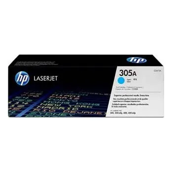 HP 305A CE411A azurový (cyan) originální toner