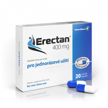Přírodní produkt Erectan 400 mg 20 tob.