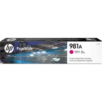 HP 981A J3M69A purpurová (magenta) originální cartridge