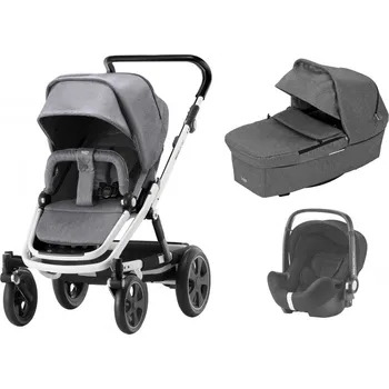 Kočárek Britax Römer Set Go Big 2 + hluboká korba + autosedačka 2019