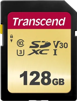 Paměťová karta Transcend SDXC 500S 128 GB UHS-I (TS128GSDC500S)