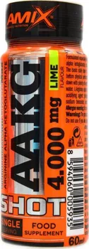 Anabolizér Amix AAKG Shot 4000 mg 60 ml Lime