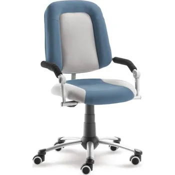 Rostoucí dětská židle na kolečkách Mayer FREAKY SPORT – s područkami Mayer Aquaclean modrá/šedá 2430 08 392