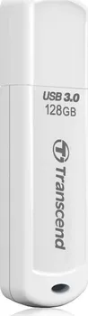 USB flash disk Transcend JetFlash 128 GB bílý (TS128GJF730)