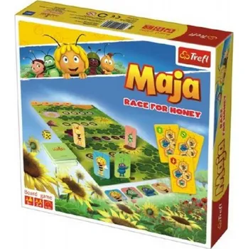 Trefl Včelka Mája závod o med Desková hra Trefl Včelka Mája závod o med