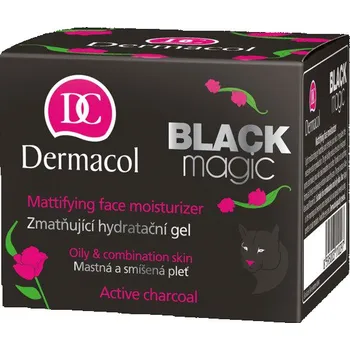 Čistící gel Dermacol Black Magic Mattifying Face Moisturizer 50 ml