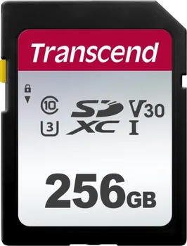 Paměťová karta Transcend SDXC 256 GB UHS-I U3 (TS256GSDC300S)
