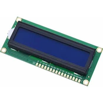 Znakový LCD displej 16x2 I2C (modrý)