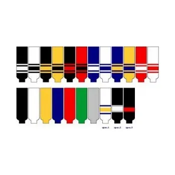 M-Hockey Štulpny SR (Senior) bílá / tm.modrá