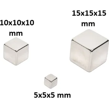 Dekorativní magnet Magnet neodymový KRYCHLE, NdFeB