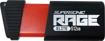 USB flash disk Patriot Supersonic Rage Elite 512 GB černá (PEF512GSRE3USB)