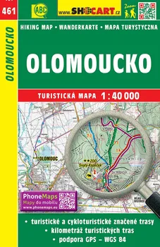 Turistická mapa: Olomoucko 1:40 000 - SHOCart (2019)