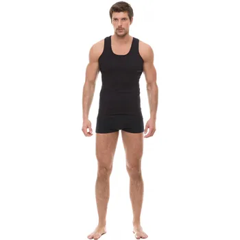 Pánské oblečení PeSaiL Pánské bavlna tílko Tom Barva: Černá, Velikost: XXL