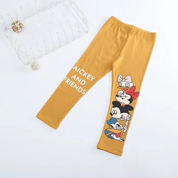 Chlapecké kalhoty Mickey a Minnie Dívčí legíny "Mickey a přátelé" Varianta: Žlutá, Mickey a přátelé, Věk: 4T