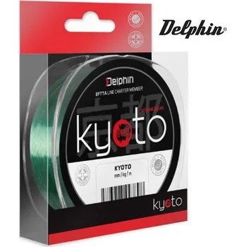 Monofil Delphin KYOTO zelený 1 m průměr: 0,261 mm