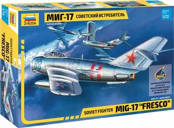 Plastikový model Zvezda MiG-17 Fresco 1:72