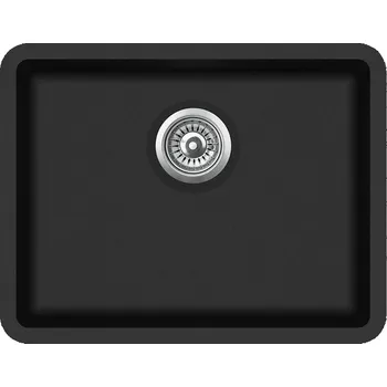 Granitový dřez Aquastone NEO 60 U černá metalická