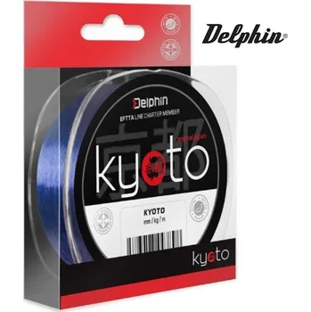 Monofil Delphin KYOTO modrý 1 m průměr: 0,181 mm
