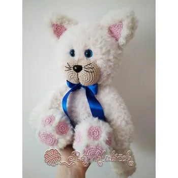 Příze Návod - Kočička z příze Panda