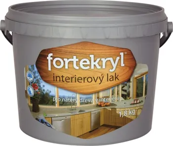 Lak na dřevo Austis Fortekryl interiérový lak 1,8 kg lesk