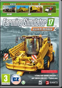 Počítačová hra Farming Simulator 17 oficiální rozšíření 2 PC krabicová verze