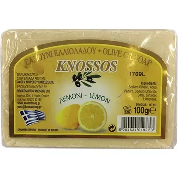 Mýdlo Knossos citronové olivové mýdlo 100 g