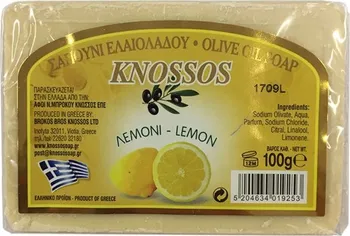 Mýdlo Knossos citronové olivové mýdlo 100 g