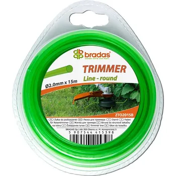 BRADAS Struna do sekačky čtvercová 1,6x15m