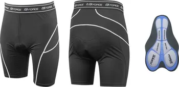 Cyklistické kalhoty Force vložka vnitřní pro MTB kraťasy černé