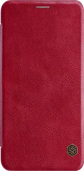 Pouzdro na mobilní telefon Nillkin Qin Book pro Samsung Galaxy A50 červené