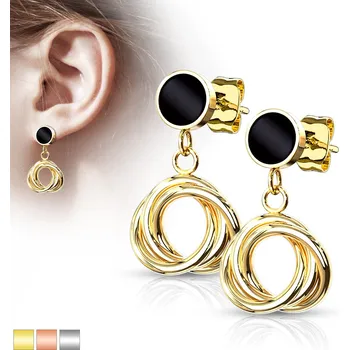 Náušnice Náušnice chirurgická ocel 10 mm SE1006