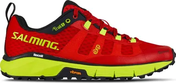 Dámská běžecká obuv Salming Trail 5 Poppy Shoe Women Red/Safety Yellow