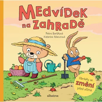 Leporelo Medvídek na zahradě - Petra Bartíková (2019)