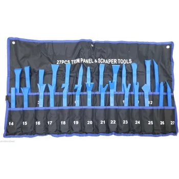 Nářadí pro automobil Přípravky pro demontáž příchytek čalounění a škrabky - 27 dílů