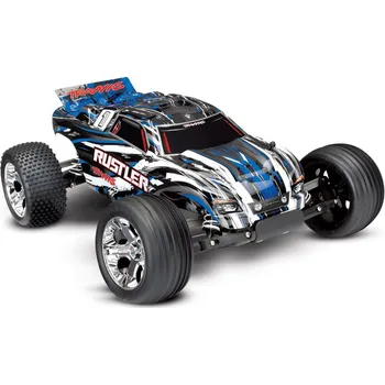 RC model auta Traxxas Rustler RTR 1:10 modrý