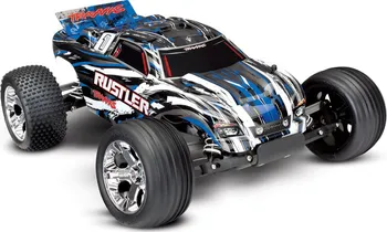 RC model auta Traxxas Rustler RTR 1:10 modrý
