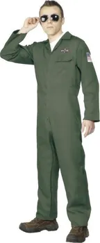 Karnevalový kostým Smiffys Kostým Pilota Top Gun XL
