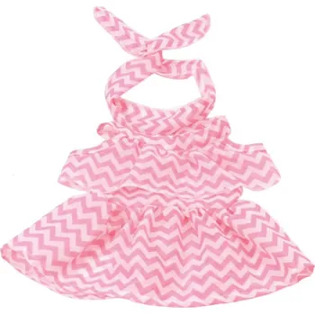 Hračka Šaty "vlnky" pro American girl a Baby Born 43-45 cm Barvy: Růžová