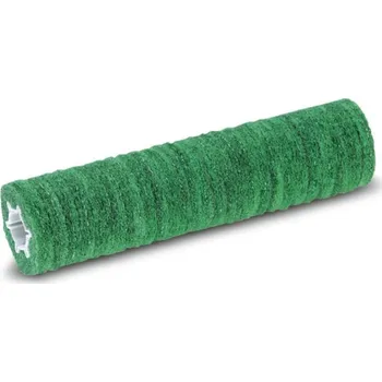 Podlahový mycí stroj Válcový pad na pouzdru pro podlahové mycí stroje Kärcher - 862mm, zelený, tvrdý (6.371-003.0) pro B 250 R + R 100, B 250 R I + R 100