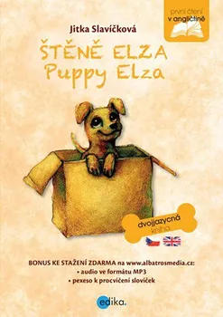 Cizojazyčná kniha Štěně Elza - Jitka Slavíčková [CS/EN] (2018, brožovaná)