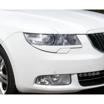 Tuning Milotec Mračítka předních světel Škoda Superb II (2008 - 2013) - černé -