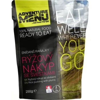 jídlo na cestu Adventure Menu Rýžový nákyp se švestkami 250 g