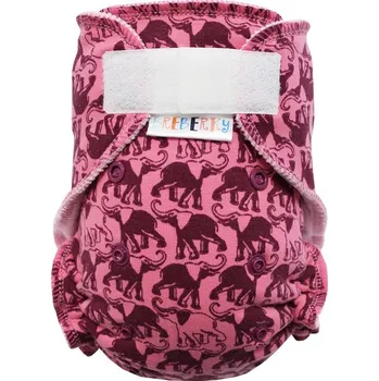 Plena Breberky Kalhotková plenka (M) - Sloni růžoví SZ, sv.růžový velur