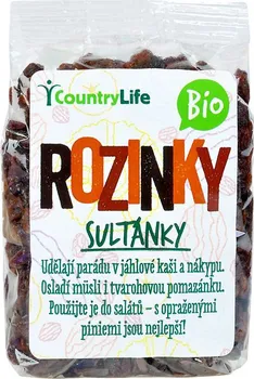 Sušené ovoce Rozinky sultánky 200g BIO Countrylife