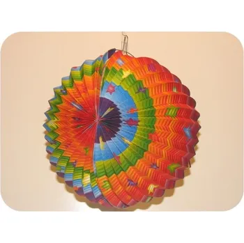 Karnevalový doplněk Lampion - kulový prům.18,5cm