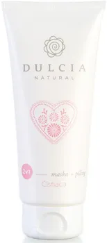 Pleťová maska Dulcia Natural maska a peeling 2 v 1 čisticí 75 ml