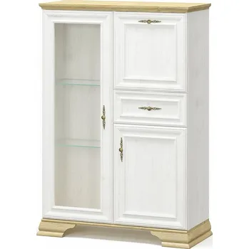 Komoda Nábytek Pyramida, s.r.o. Komoda - bar SCORDIA borovice andersen/zlatý dub