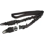 ROTHCO Popruh zbraňový BUNGEE jedno/dvoubodový ČERNÝ