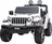 Jeep Wrangler Rubicon 4x4, bílé