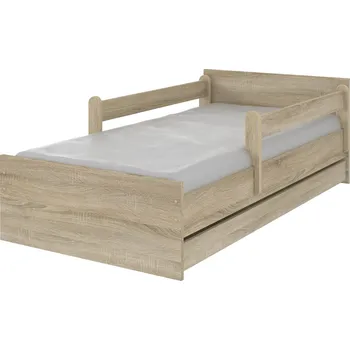 Dětská postel Dětská postel MAX bez motivu 160x80 cm - světlý dub